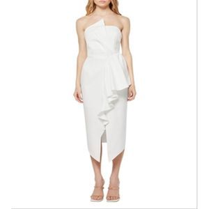 Elliatt Women's Reception Dress White Size Medium